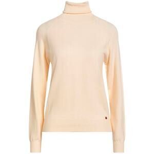 Ottod’Ame Ecru Turtleneck Sweater Lightweight Knit Size 8